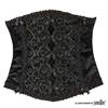 Sinister - K073 Corset sous la poitrine - Noir Product image
